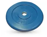 Диск обрезиненный MB Barbell d 31 мм цветной 20,0 кг (синий)