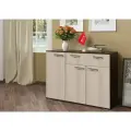 Комод Стандарт-4 NEW 120х46х83 венге/лоредо, 3 дверцы и ящик