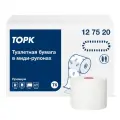 Туалетная бумага для диспенсера Tork Premium Т6 2-слойная 27 рулонов по 90 метров (артикул производителя 127520)