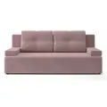Диван-кровать, раскладной PUSHE Лиссабон New, велюр, розовый Balance 312