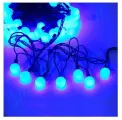 Гирлянда светодиодная «Шарики» 100LED син. 2.4см наружняя соединяемая до 3мод. SHLights 4690601004321