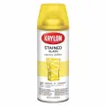 Лак с эффектом витража KRYLON Stained Glass Color, желтый, 326гр