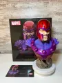 Бюст Магнето, Marvel Magneto, 1/2 scale resin bust, искусственный камень, тираж 1000 штук, 28 см от Diamond select