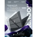 Чехол на Macbook Air 13 M2 A2681 M3 A3113 M4 A3240 черный глянец