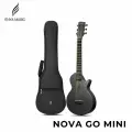 Гитара акустическая дорожная Enya NOVA GO Mini 1/4, карбон, 1.4 кг (808×260 мм, черная)