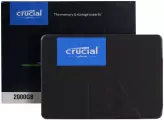 SSD диск Crucial BX500, 2000Гб, 2.5, SATA (CT2000BX500SSD1)