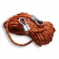 Веревка пожарная ВПС-10, спасательная, с петлями, диаметр 10мм, длина 10 метров