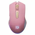 Мышь Defender Pandora GM-502, игровая, оптическая, беспроводная, USB, розовый [52501]