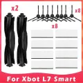 Запчасти для робота-пылесоса Xbot L7 Smart , основная боковая щетка, фильтр нера, мешочек для пыли, аксессуары, Черный