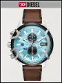 Наручные часы DIESEL, голубой