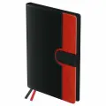 Ежедневник недатированный, А5, 136 листов, BG «Glace.Red»
