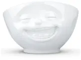 Чаша Tassen Laughing 1 л, белая