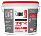 Герметик акриловый паропроницаемый шовный Kudo Proff SMS-351, наружный, 7 кг, белый