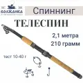 Спиннинг Волжанка-телеспин тест 10-40гр 2.1м (6 секций) (IM6)