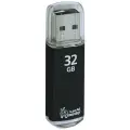 Флэш-диск USB 32Gb SmartBuy V-Cut, USB2.0, черный (SB32GbVC-K), 25шт.