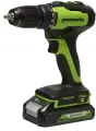 Дрель-шуруповерт аккумуляторная Greenworks GD24DD35 АКБ + ЗУ