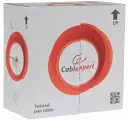 Кабель Gembird Кабель UTP 5e кат. Cablexpert UPC-5040E-SOL, 4 пары, однож, 26AWG/0.40мм, CCAW (305м), серый