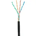Кабель UTP 5E Netlan, 305 м, внешний, черный (EC-UU004-5E-PE-BK)