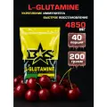 Л-Глутамин порошок Binasport L-GLUTAMINE (Глютамин) 200 г со вкусом вишни