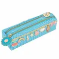 Jeune Premier Пенал без наполнения Vichy Love Blue, 21.5х9.5х7см.