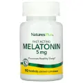 Витамин Nature's Plus Melatonin, для сна, восстановление, 90 шт