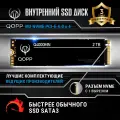 Твердотельный накопитель SSD QOPP Q4000MN, 2TB, PCI-E Gen4 x4