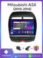 Автомагнитола Topway для Mitsubishi ASX , Сенсорный дисплей 10', GPS , 4ГБ оперативной 64ГБ 4 ядра