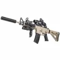 Гидрогелевый игрушечный пистолет, M4A1, полный набор аксессуаров, высокая мощность. Подарки/Личное использование/Сплочение команды
