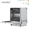 Встраиваемая посудомоечная машина Comfee CDWI604i, 60 см, 3 корзины, 14 комплектов, 8 программ, луч на полу, аквастоп