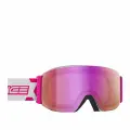 Маска горнолыжная Salice 102DARWF White-Purple/Darw Irex S3