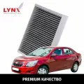 Фильтр салонный Chevrolet Cobalt (2) / Шевроле Кобальт 2013 2014 2015 2016 2017 2018 2019 2020 2021 2022 / 1шт LYNXauto