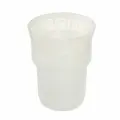 Стакан для зубных щеток Migliore Fortuna 27804 Белый матовый стекло на раковину