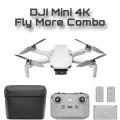 Квадрокоптер DJI Mini 4К Fly More Combo, камера 4000р, защита винтов, батарея DJI Mini 2