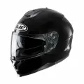 Мотошлем интеграл HJC C70N METAL BLACK, черный глянцевый, размер XXL