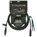 Klotz TI-M0500 titanium кабель микрофонный xlr, 5м