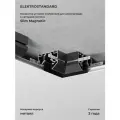 Коннектор угловой внутренний для шинопровода в натяжной потолок 85204/00 Elektrostandard Slim Magnetic 85205/00, цвет черный