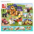 Конструктор Лошадиная ферма, 526 деталей