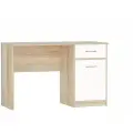 Стол «Стелс» 120 1д1ящ, Дуб сонома/белый