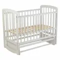 Кровать детская Polini kids Simple 304 , с маятником, белый