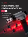 Перкуссионный массажер Ergonova MaxBurn GUN Pro, электрический