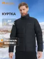 Пуховик OUTVENTURE Men's Faux down Jacket, размер 50, черный
