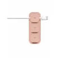 Uniq органайзер для проводов POD Magnetic organizers (3 buttons + Base) Pink