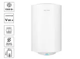 Водонагреватель Royal Thermo RWH 80 Trend, эмалированный, 80 л, белый