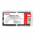 Набор трубок термоусаживаемых №1 ТУТнг черн. 305шт. REXANT 290131