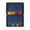 Карандаши акварельные цветные художественные для рисования 48 цвета, 4 мм, металлический кейс, Brauberg Art Premiere, 181924