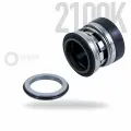 Торцевое уплотнение (сальник) 2100K-32 (AS2100K-32) /M SIC/SIC/NBR