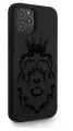 Черный силиконовый чехол MustHaveCase для iPhone 12/12 Pro Лев для Айфон 12/12 Про