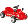 Детская каталка Pilsan Happy Herby Red, машинка с педалями, цвет красный