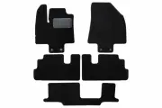 Коврики в салон Klever Premium INFINITI QX60 (II) 2021- внедорожник 5 дв, 8 мест, 5 шт (текстиль) арт. KLEVER0507601622110KH