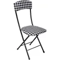 Стул Nika Haushalt HC1/P, складной, металл, ткань, черный